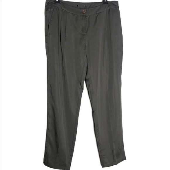 Eileen Fisher Lightweight Tapered Tencel Pants - Picture 1 of 4